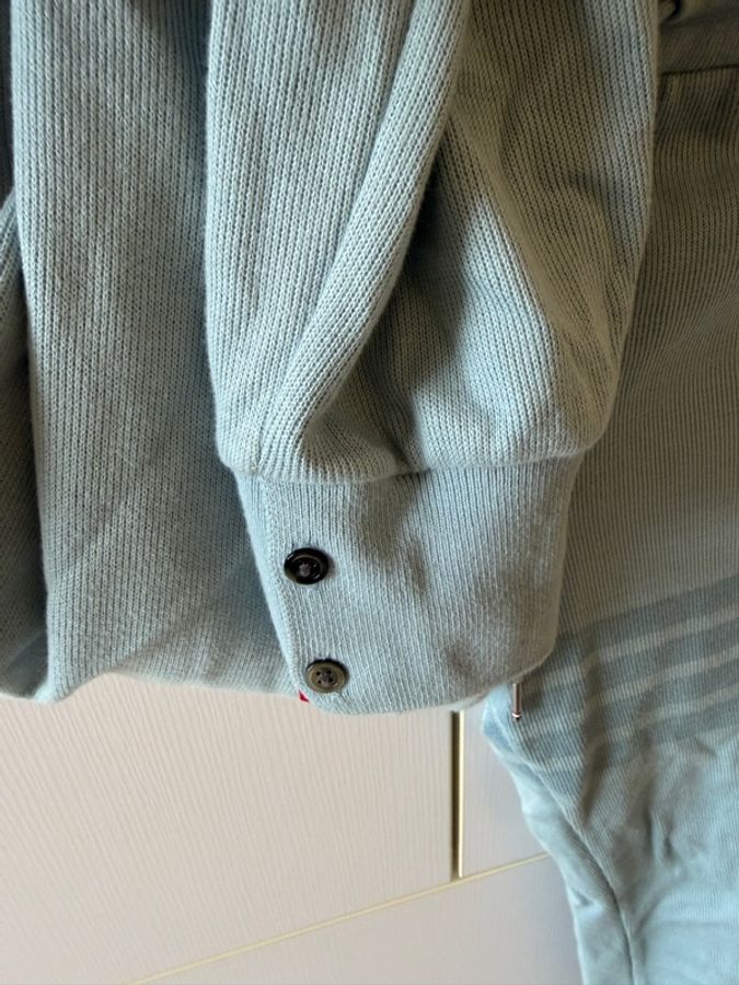 Thom Browne 4bars 透氣棉長褲-11