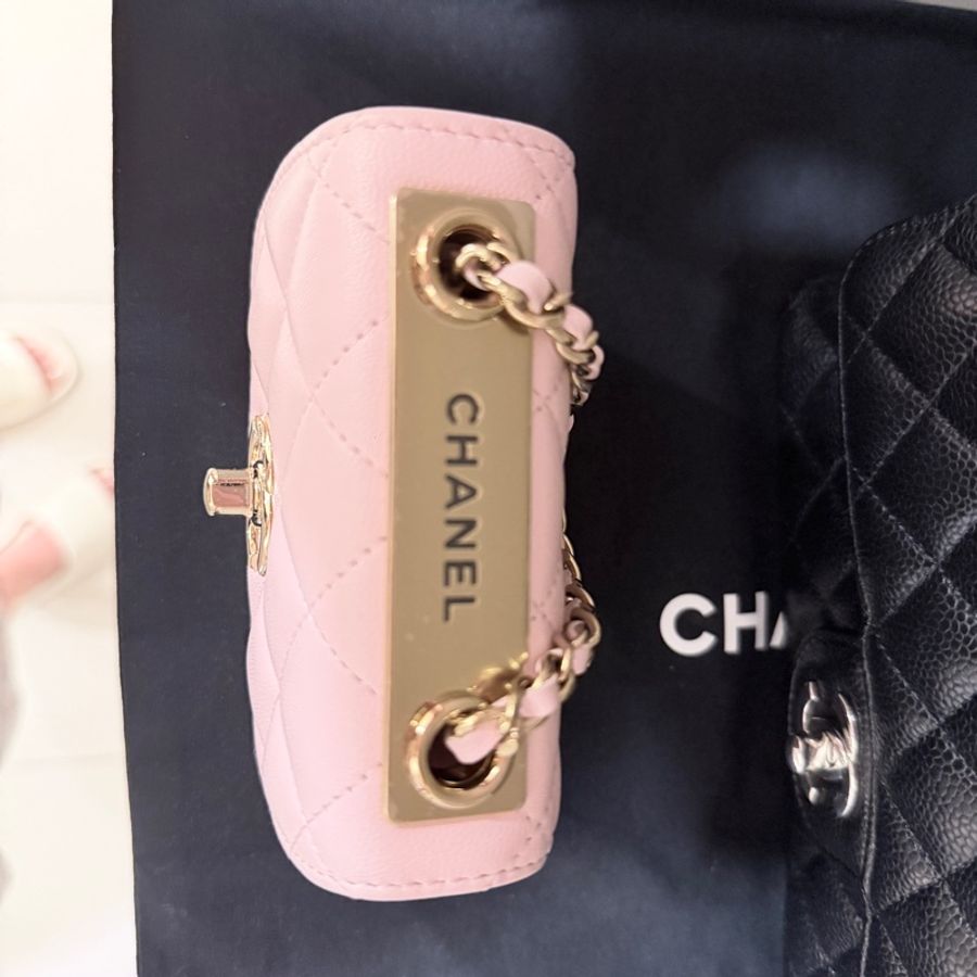 CHANEL A81633 粉TRENDY MINI 32-2
