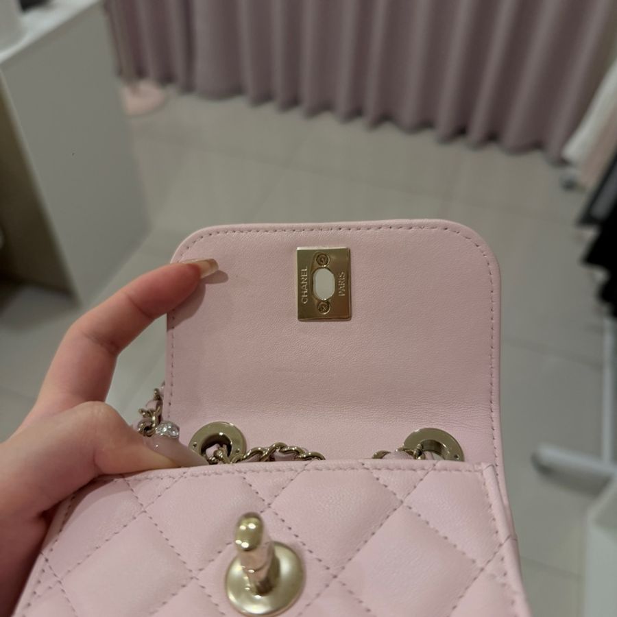 CHANEL A81633 粉TRENDY MINI 32-7