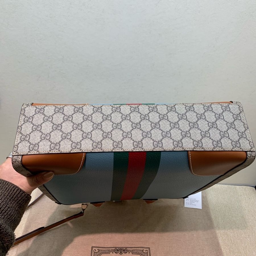 Gucci古馳ophidia系列兔年限定托特手提單肩公文包-3