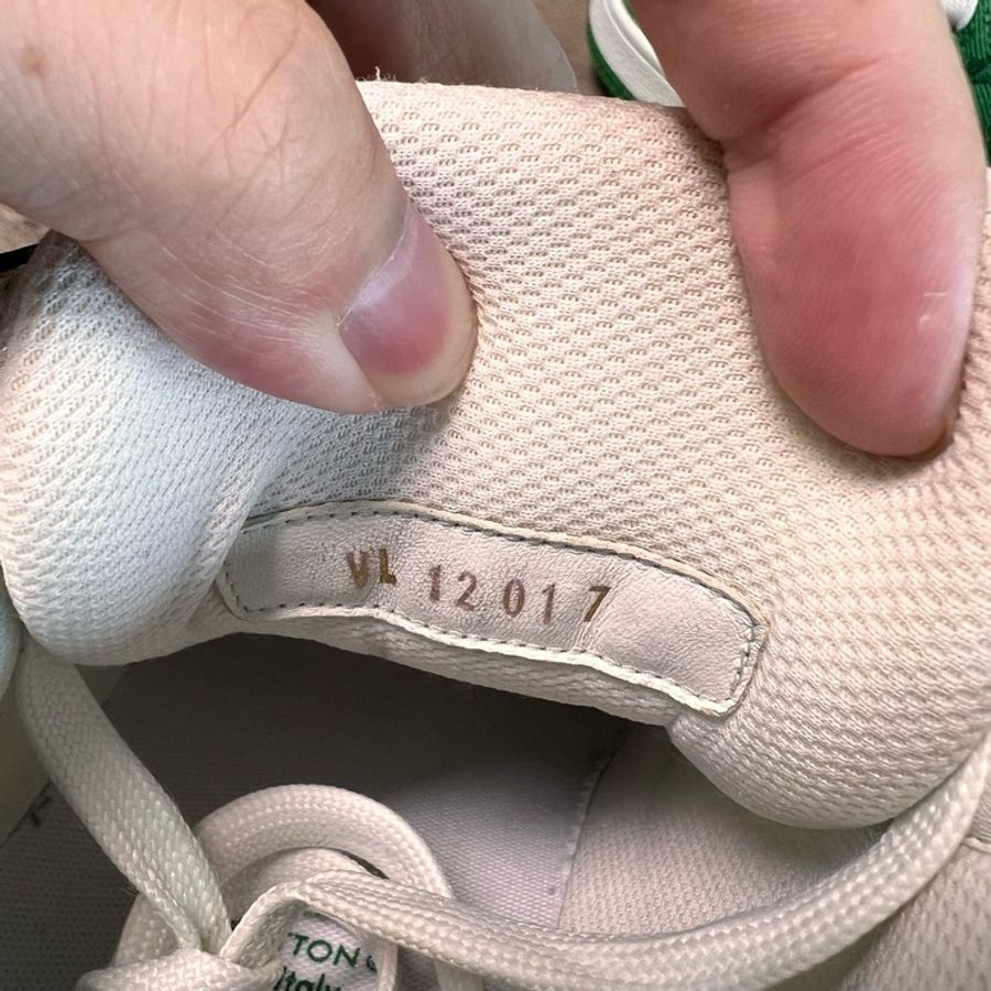 Louis Vuitton路易威登 trainer 白綠牛仔 41碼-7