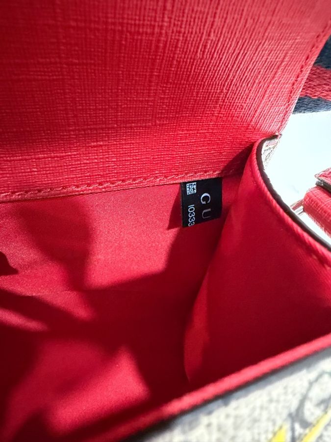 《仙闆名牌精品》Gucci New Supreme Canvas 帆布 彩色宇宙 星空圖案 手提包 肩背包 斜背包-21