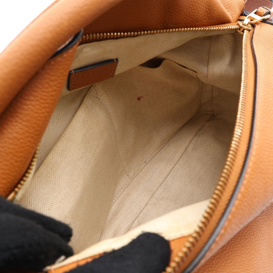 淺棕色 牛皮 Puzzle 兩用包【LOEWE 羅威】 A510S20X14-2