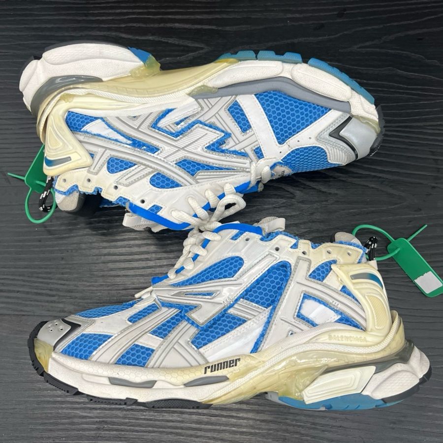 Balenciaga巴黎世家 runner 白藍 44碼-5