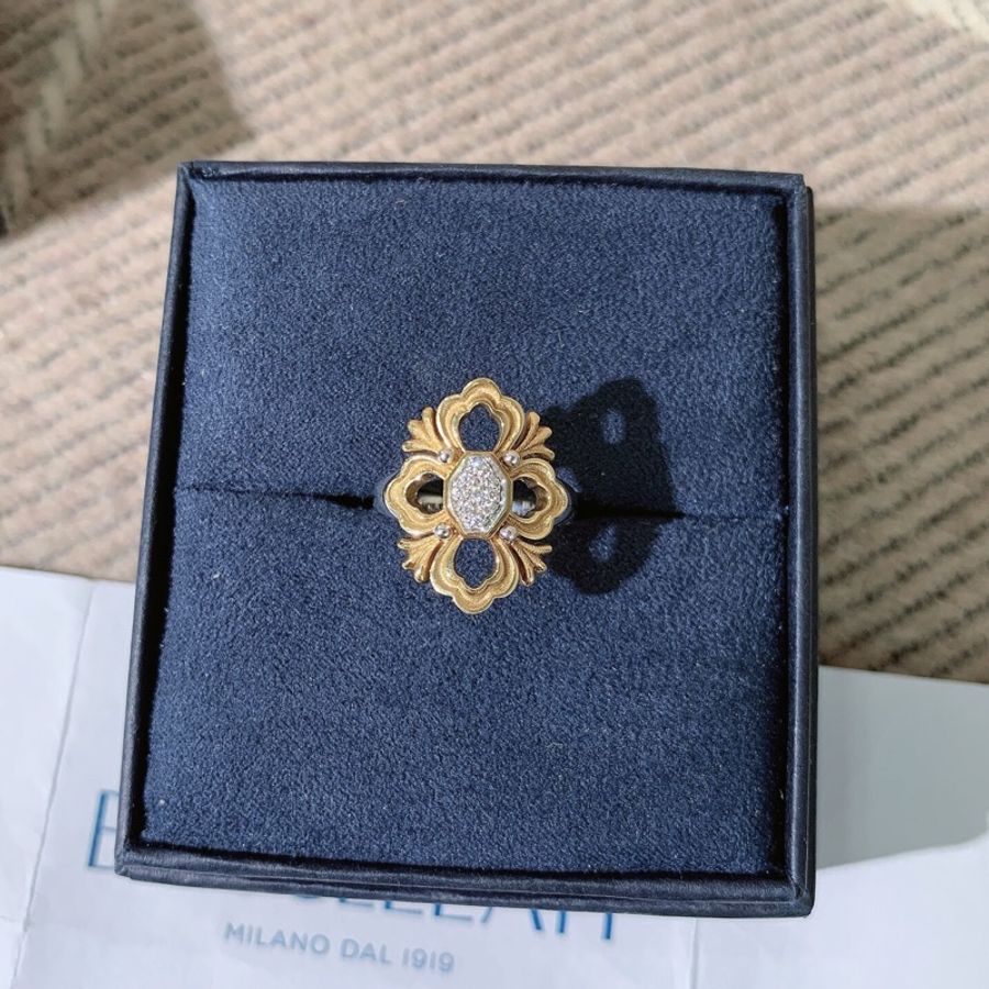 )Buccellati Opera Gold 系列戒指51號,絕版啦 閉眼入-4
