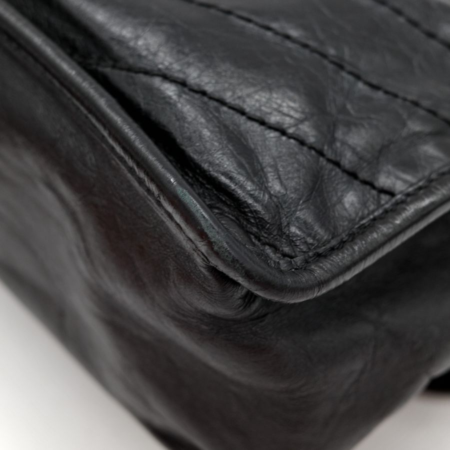Saint Laurent YSL 聖羅蘭 黑色 BLACK NIKI 復古褶皺鏈條單肩包 翻蓋包-17