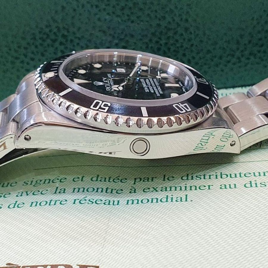 【大眾名錶】ROLEX勞力士 16600 Sea-Dweller 鋁圈海使 台灣保單 潛水錶 排氦閥 大眾名錶B1357-6