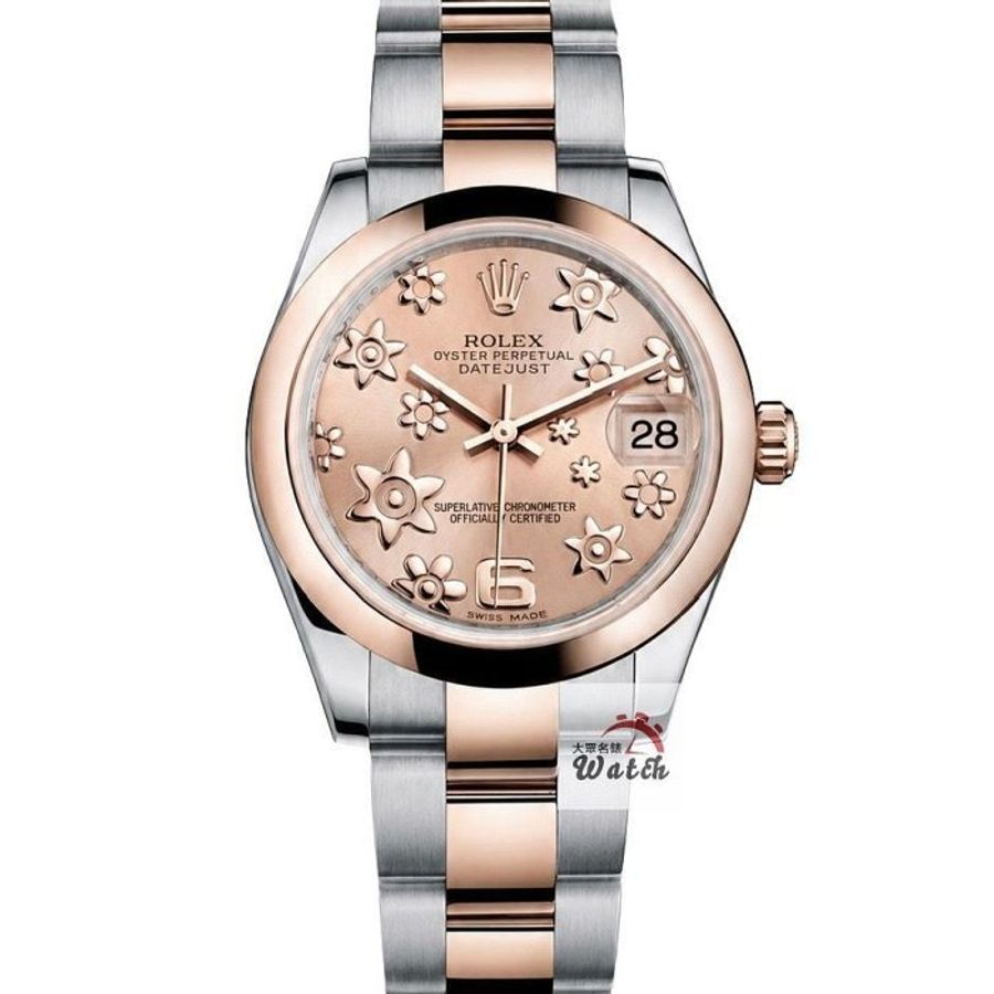 【大眾名錶】ROLEX 勞力士 178241 Datejust 2013/08卡 18K玫瑰半金 大眾名錶B1364-0
