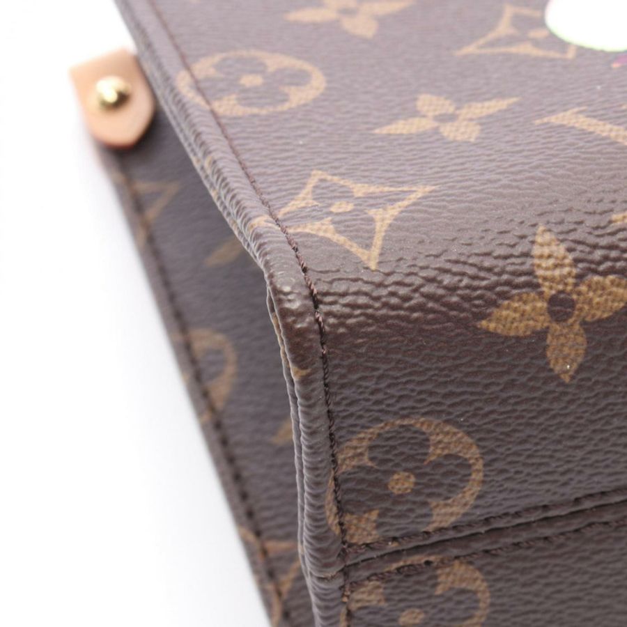 路易威登 LV x TM OnTheGo BB Monogram Panda 兩用手提包,塗層帆布和皮革,圖案,女士,棕色,M13668-4