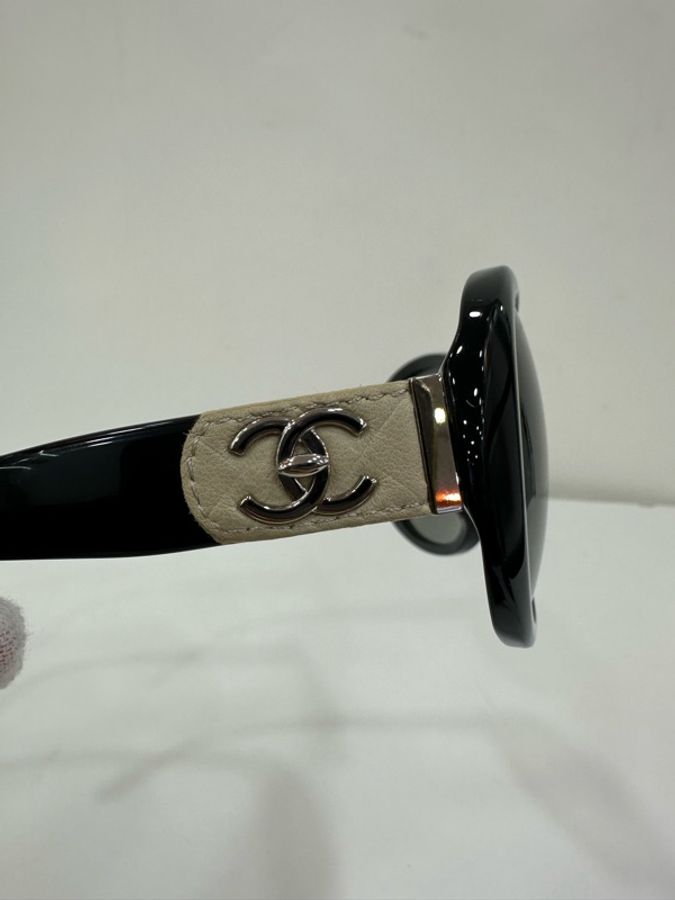 Chanel 側邊雙c 大logo墨鏡 太陽眼鏡-1