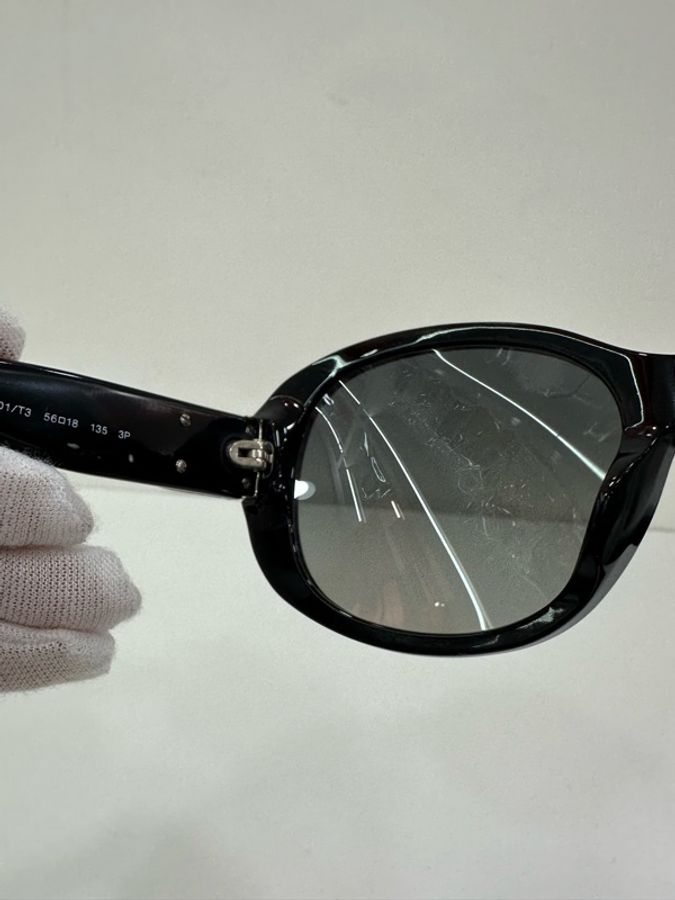 Chanel 側邊雙c 大logo墨鏡 太陽眼鏡-3
