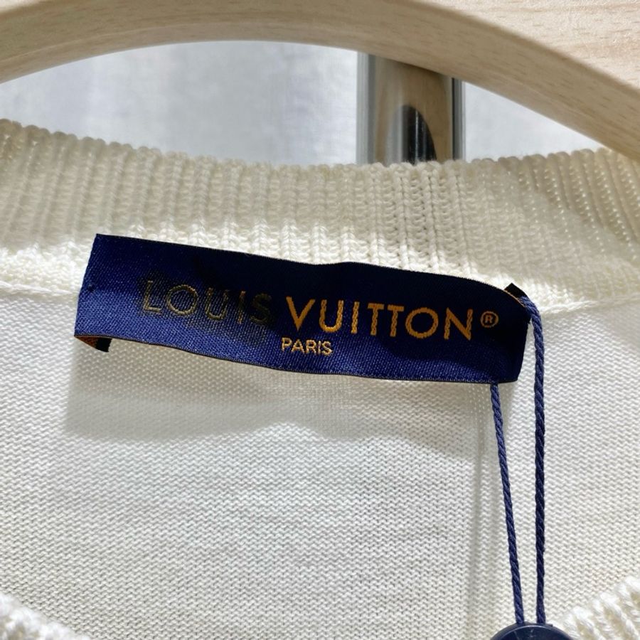 LV 路易威登 絲帶短袖 针织 XXL码 2025春夏 蛇年限定-2