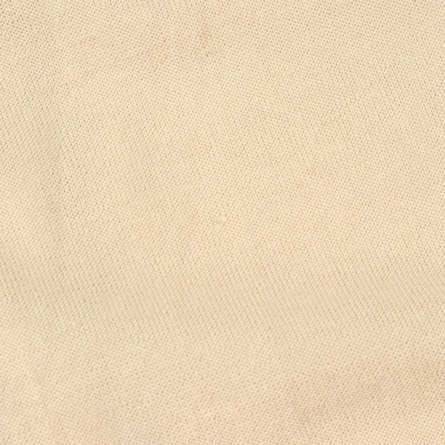 愛馬仕 (HERMES) 標誌刺繡長版開襟毛衣 #38 真絲羊絨米色二手女款-6