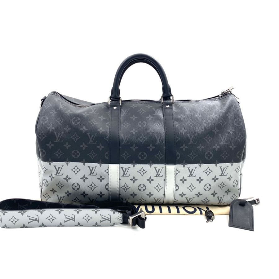 Louis Vuitton 路易威登 限量拼色秀款keepall50旅行袋-0