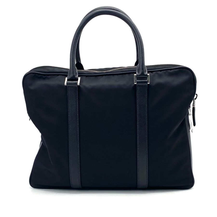prada 普拉達 新款黑色尼龍公文包-1
