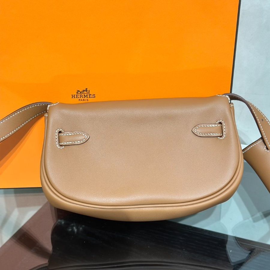 HERMES Kelly Moove - Gold 37 金棕銀 W-4