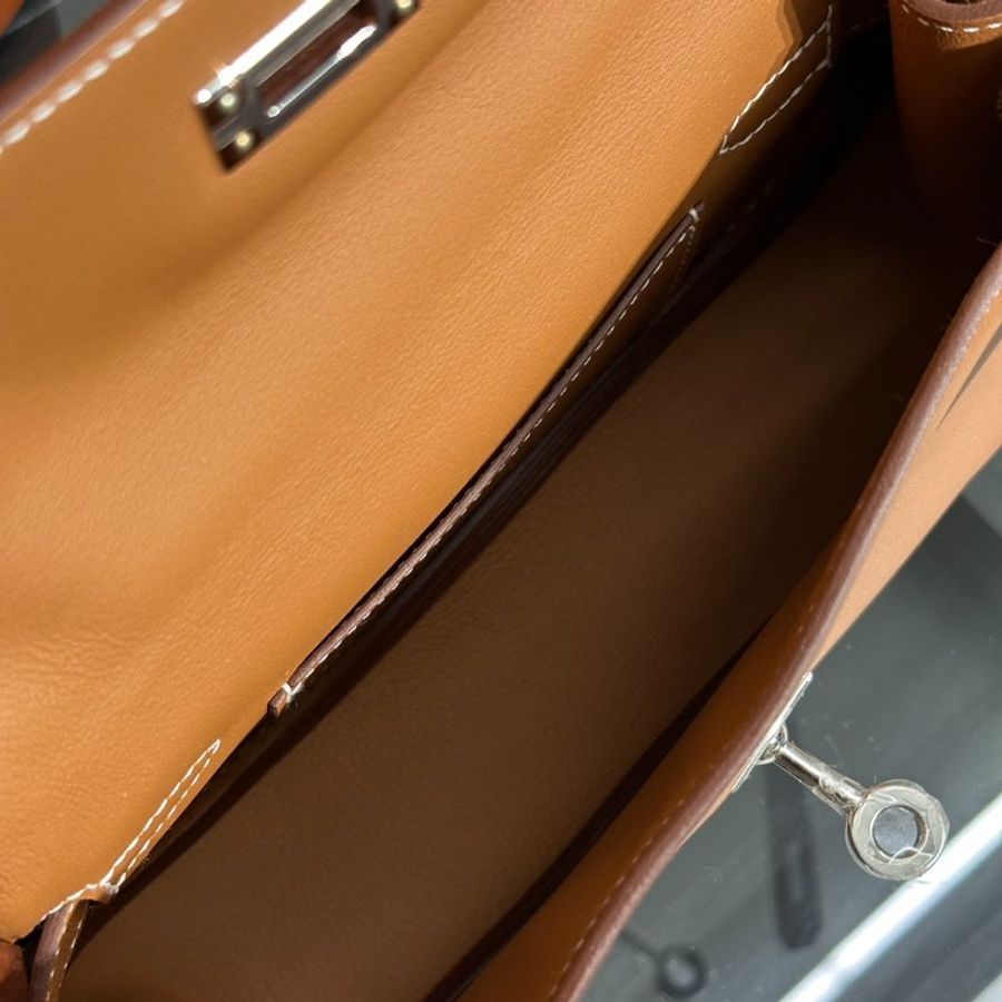 HERMES Kelly Moove - Gold 37 金棕銀 W-8