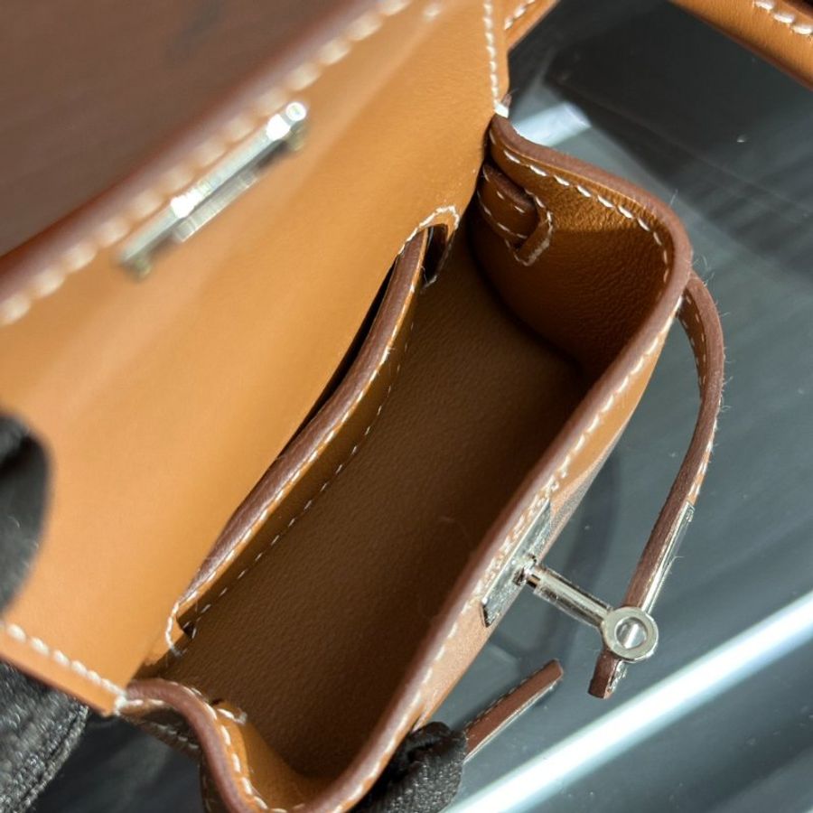 HERMES Kelly Moove - Gold 37 金棕銀 W-10