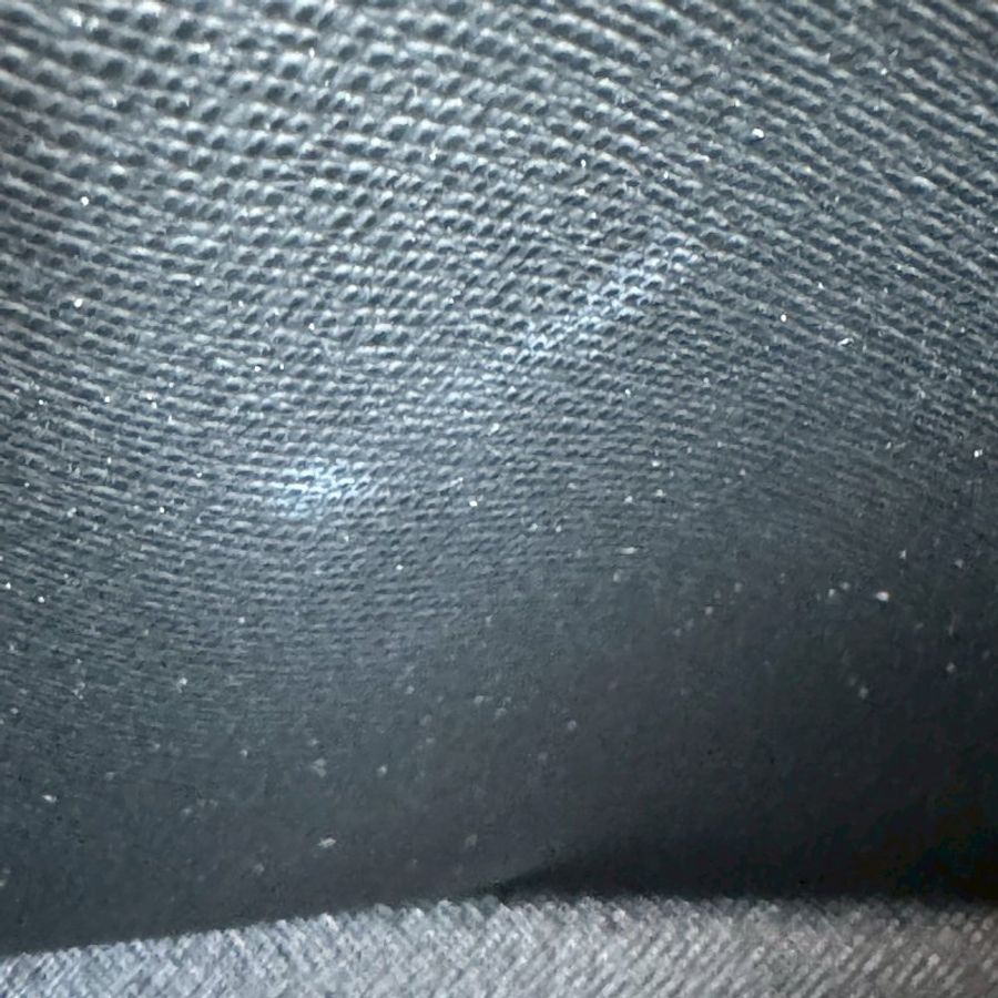 💥收納好幫手 LV 99閒置 咖色花紋拼黑邊手拿包-7