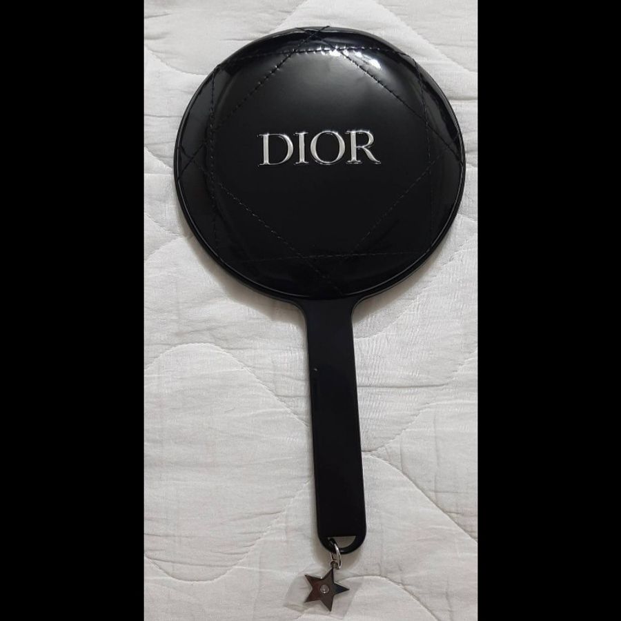全新DIOR克里斯汀迪奧 黑色化妝鏡/手拿鏡-0