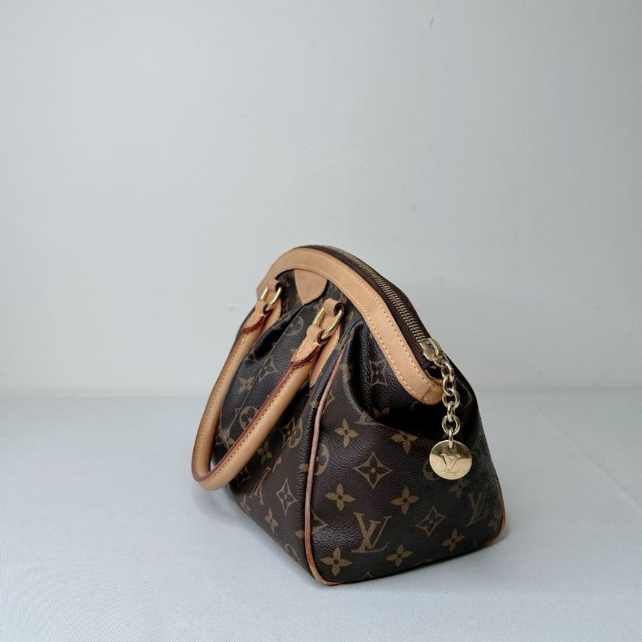 LV Tivoli PM小款老花手提包-4
