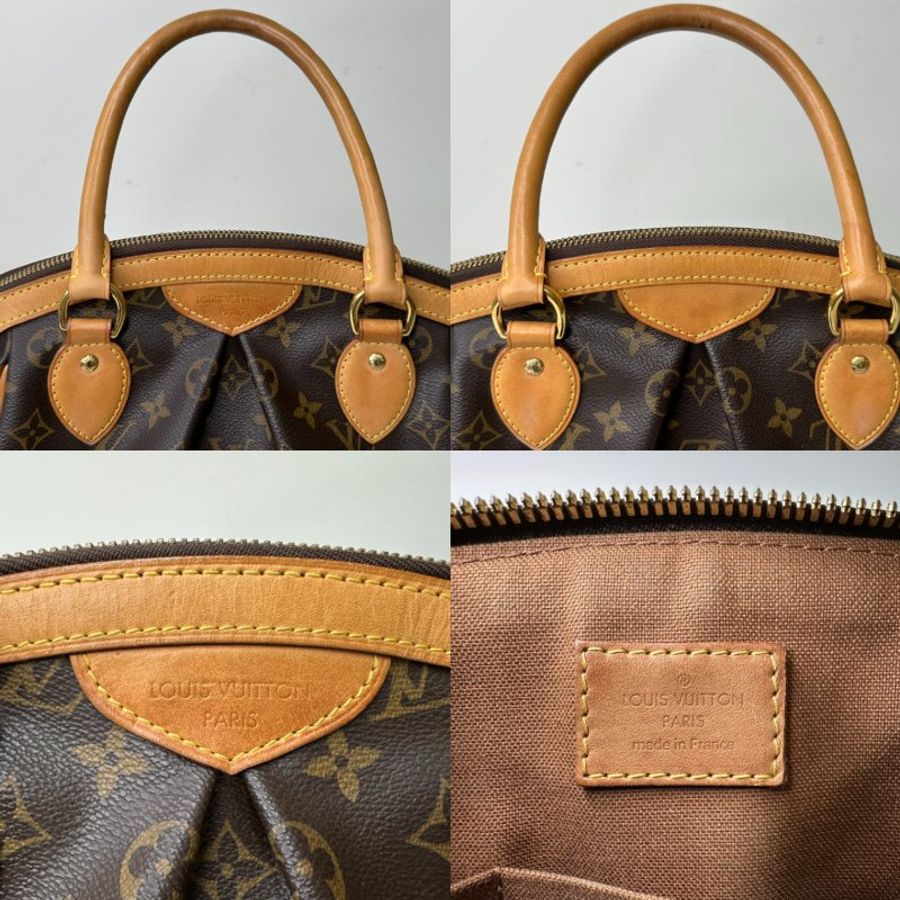 LV Tivoli PM小款老花手提包-7