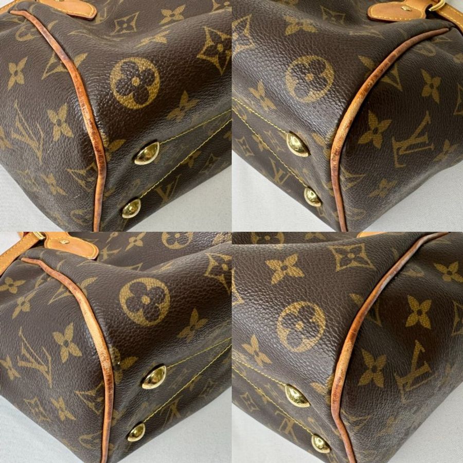 LV Tivoli PM小款老花手提包-9