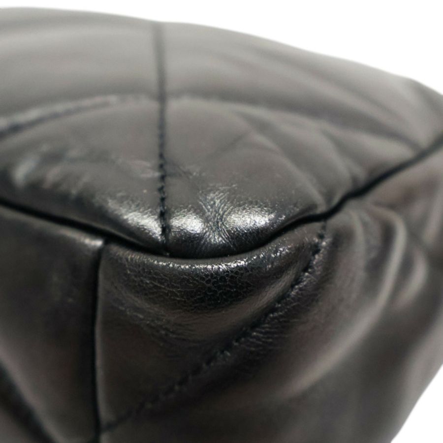 黑色 羊皮 19 Flap Bag 兩用包 金扣 (變色)【CHANEL 香奈兒】 AS1161-8