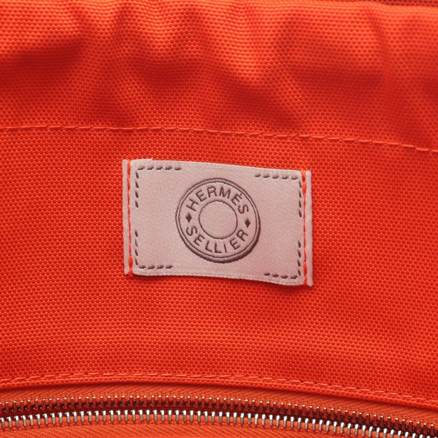 愛馬仕 Sucked Pansage 手提單肩包 D 068312CK Toile Military Chevrons SHW-3