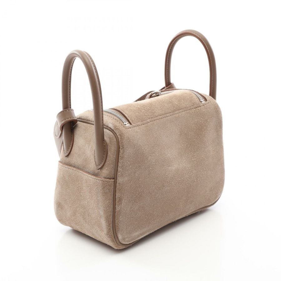 愛馬仕 Lindy Mini Gris Caillou 單肩斜背包 W 085955CK Grizzly Swift-1