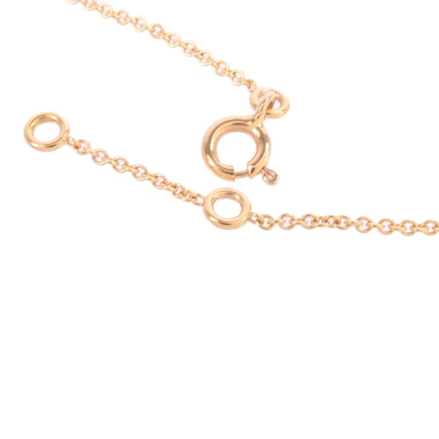 HERMES 18K玫瑰金Farandole PM項鍊-5