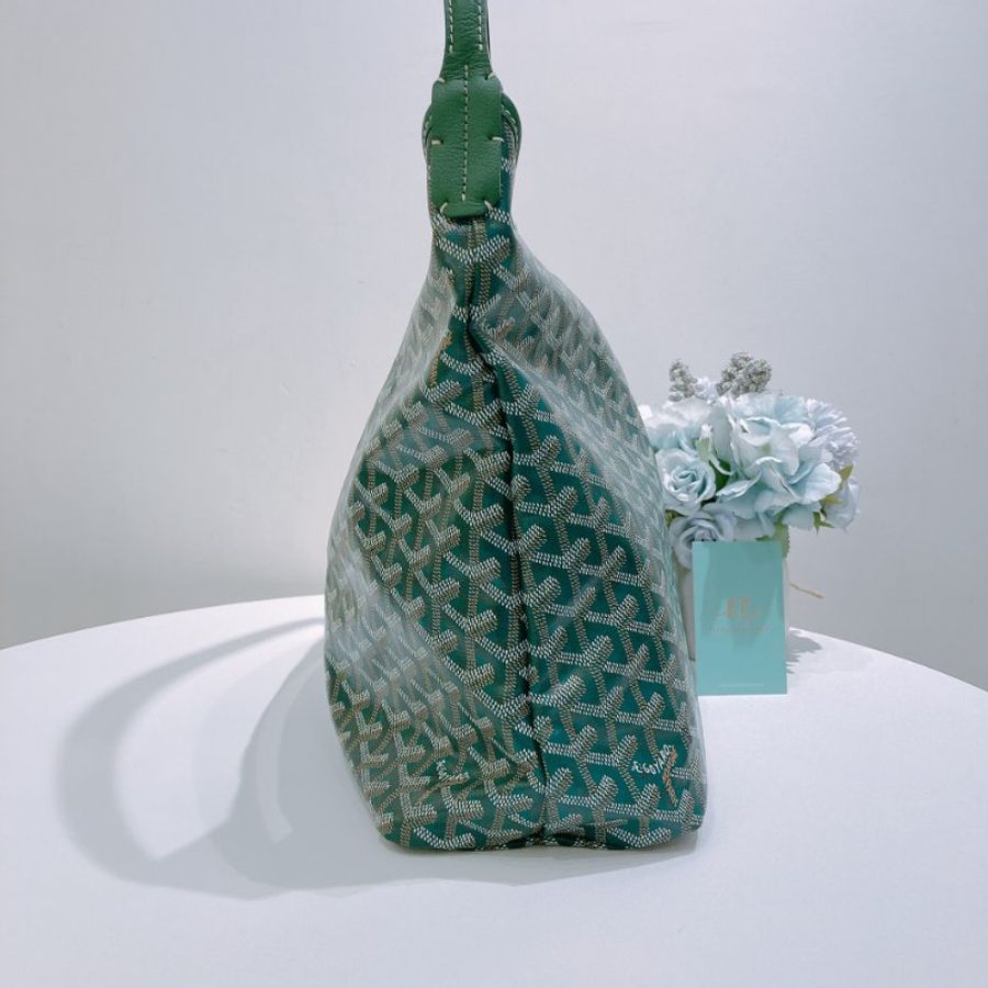 TW4891	Goyard 戈雅托特包 發財綠 Bohème Hobo Bag Green-2