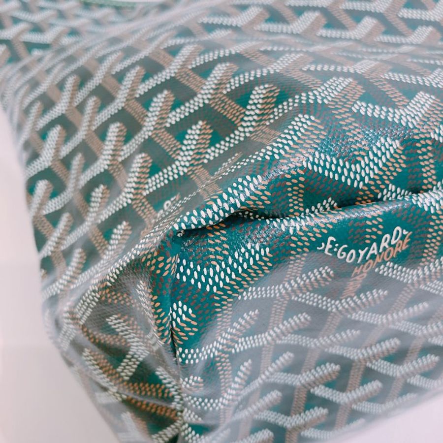 TW4891	Goyard 戈雅托特包 發財綠 Bohème Hobo Bag Green-5