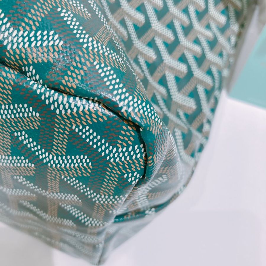 TW4891	Goyard 戈雅托特包 發財綠 Bohème Hobo Bag Green-6