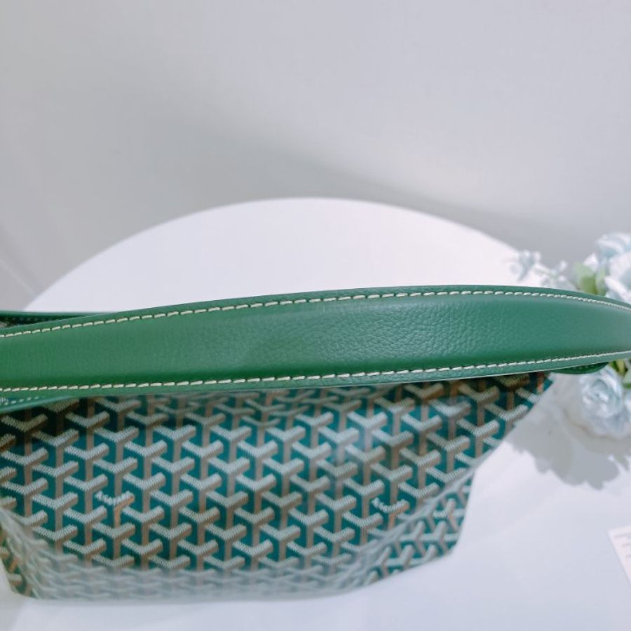 TW4891	Goyard 戈雅托特包 發財綠 Bohème Hobo Bag Green-16