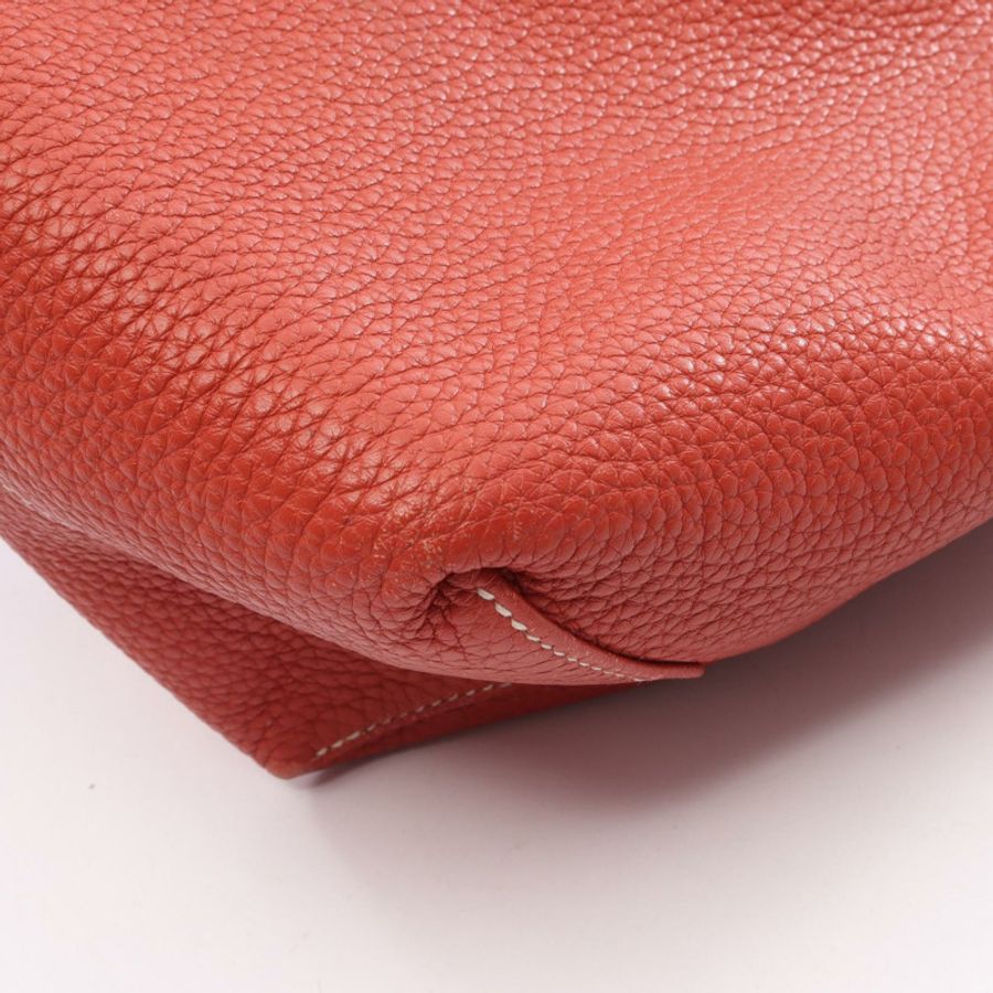 HERMES Doble Sense 45 托特包 R Taurillon Clemence Rouge duchesse Bougainvillea-16