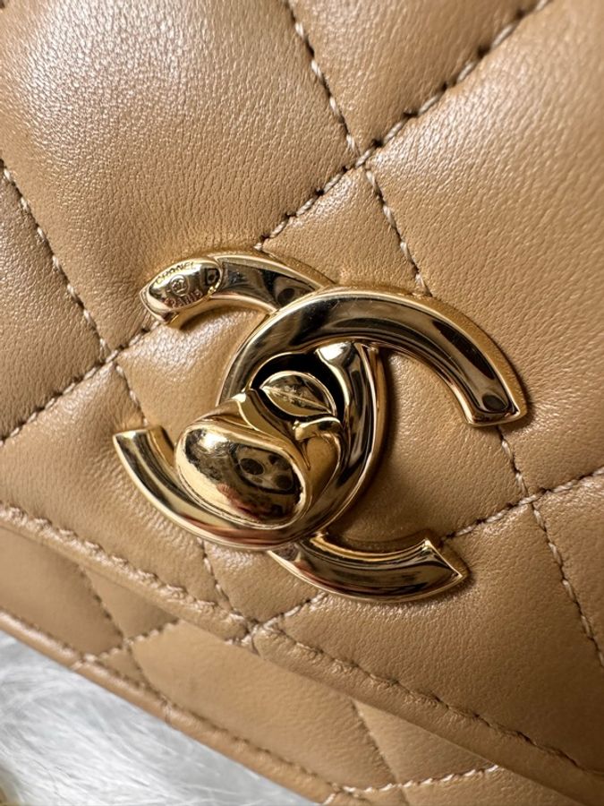 Chanel CHANEL 羊皮Trendy Wallet On Chain 鏈帶肩背-15