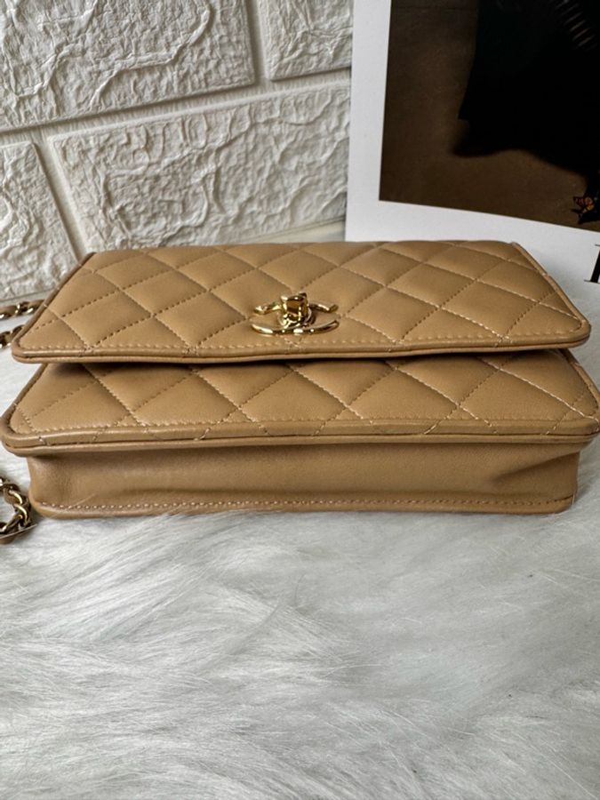 Chanel CHANEL 羊皮Trendy Wallet On Chain 鏈帶肩背-27
