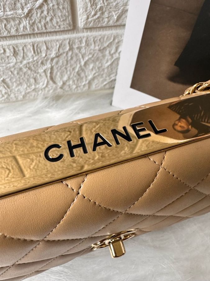 Chanel CHANEL 羊皮Trendy Wallet On Chain 鏈帶肩背-28