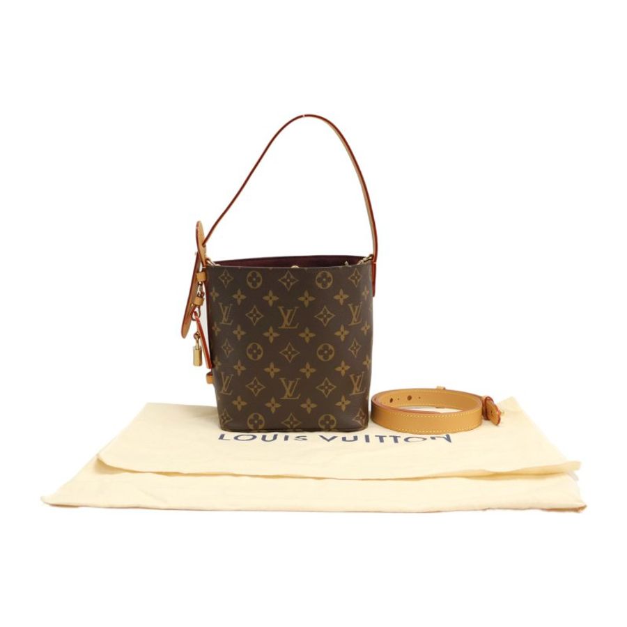 【LOUIS VUITTON LV 路易威登】棕色 原花帆布 All In BB 兩用包-3