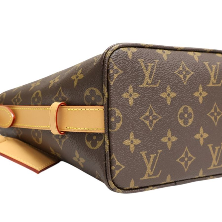 【LOUIS VUITTON LV 路易威登】棕色 原花帆布 All In BB 兩用包-5