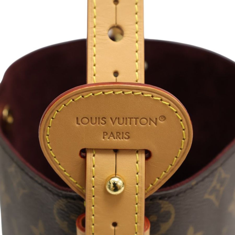 【LOUIS VUITTON LV 路易威登】棕色 原花帆布 All In BB 兩用包-9