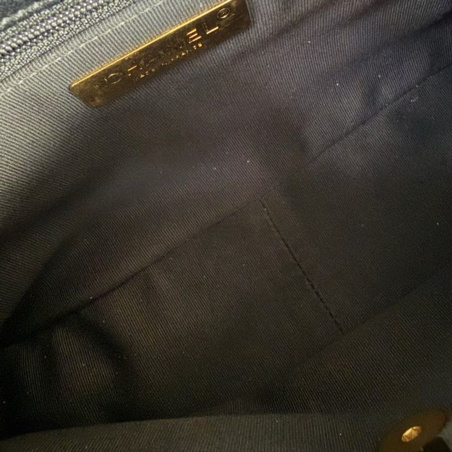 Ysl JOE水桶後背包 黑金 羊皮 19*29*13 98新配件塵袋-8