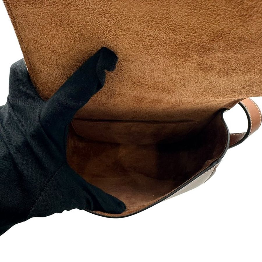 【美收精品】CELINE C-609 焦糖色馬鞍包 【隔月月中將轉賣至日本 上架期限30天】-7