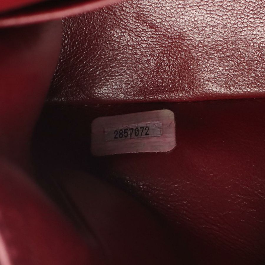 香奈兒 (CHANEL) 絎縫雙蓋鏈條肩背包,羊皮材質,黑色,金色五金,二手-4