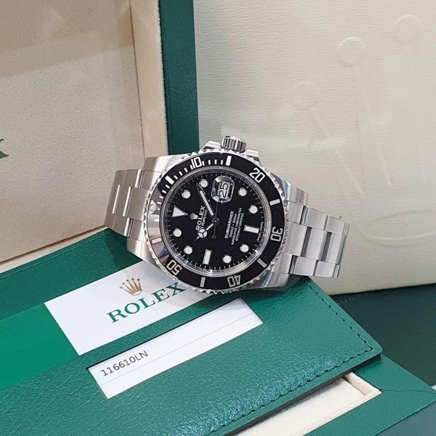 【大眾名錶】 ROLEX 勞力士 116610LN Submariner 2018/11卡 停產款 大眾名錶B1196-4