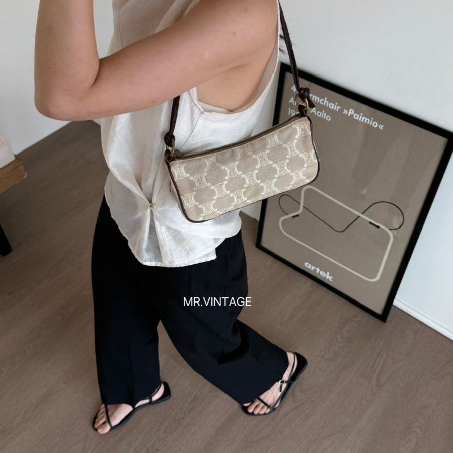 Celine牛仔hobo-0