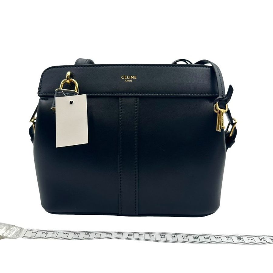 【美收精品】CELINE C-611 黑色牛皮手袋 【隔月月中將轉賣至日本 上架期限30天】-10