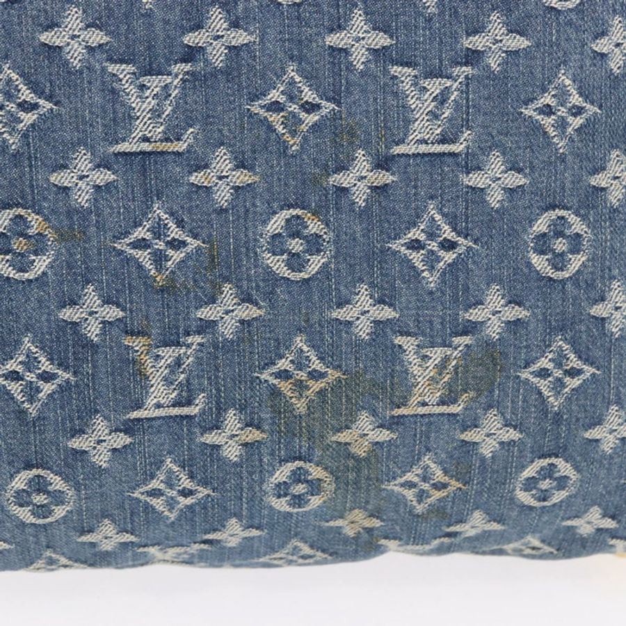 【日本直送】路易威登 Monogram Denim Buggy GM 肩背包 藍色 M95048 LV 正品 184988V-2