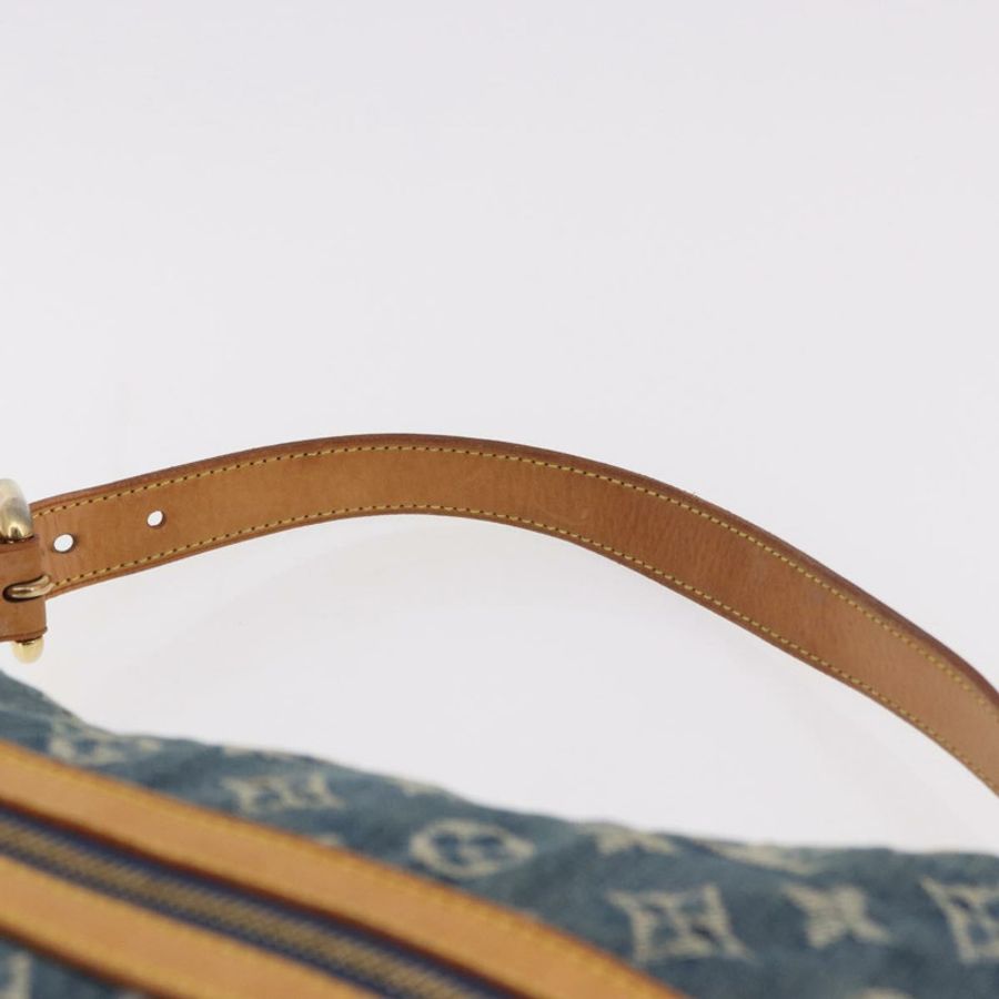 【日本直送】路易威登 Monogram Denim Buggy GM 肩背包 藍色 M95048 LV 正品 184988V-13